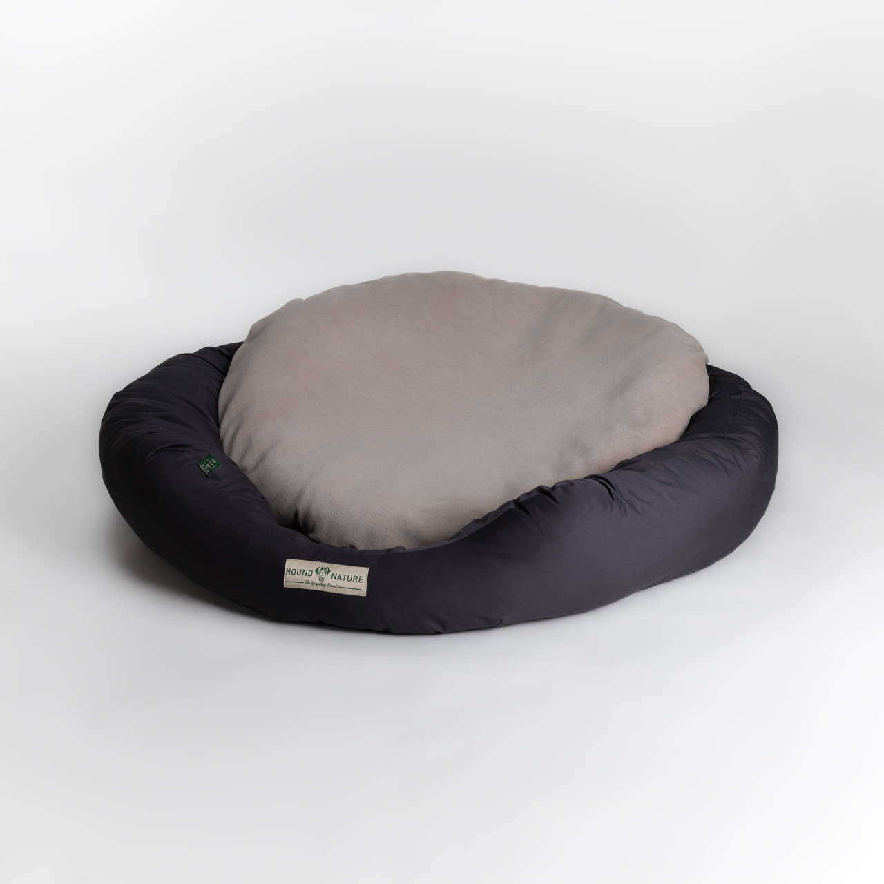 Wasserdichter Fleece-Überzug für Einlegekissen St. Moritz taupe