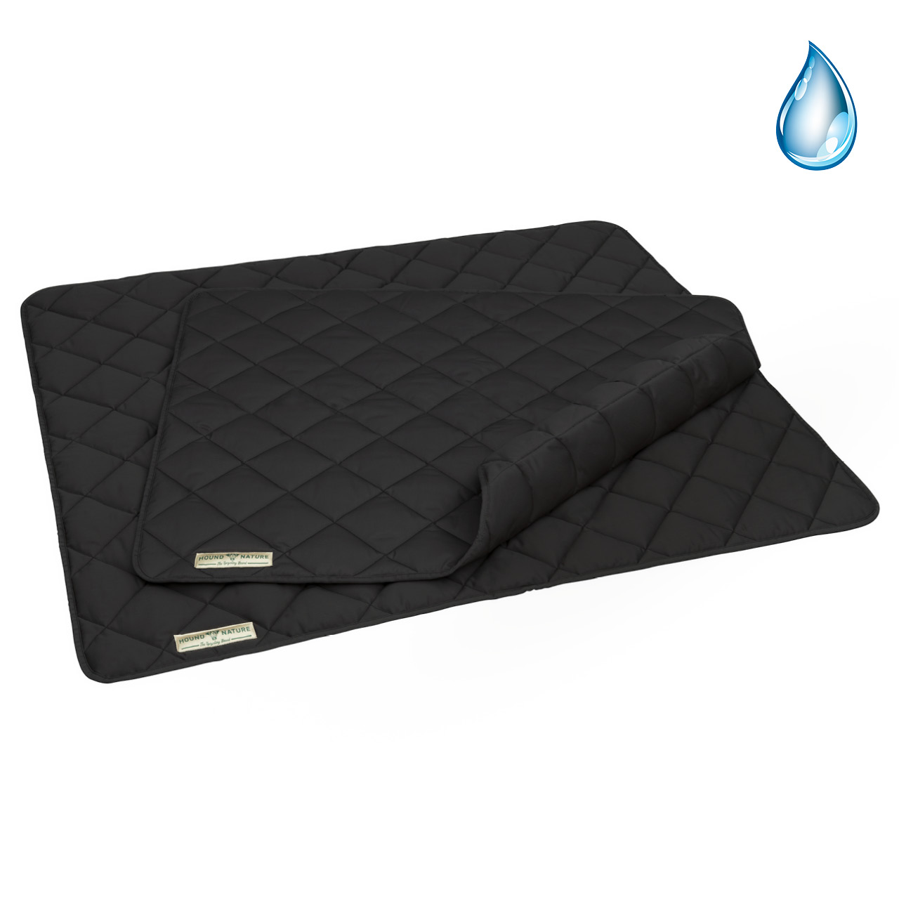 Hundedecke Davos waterproof schwarz